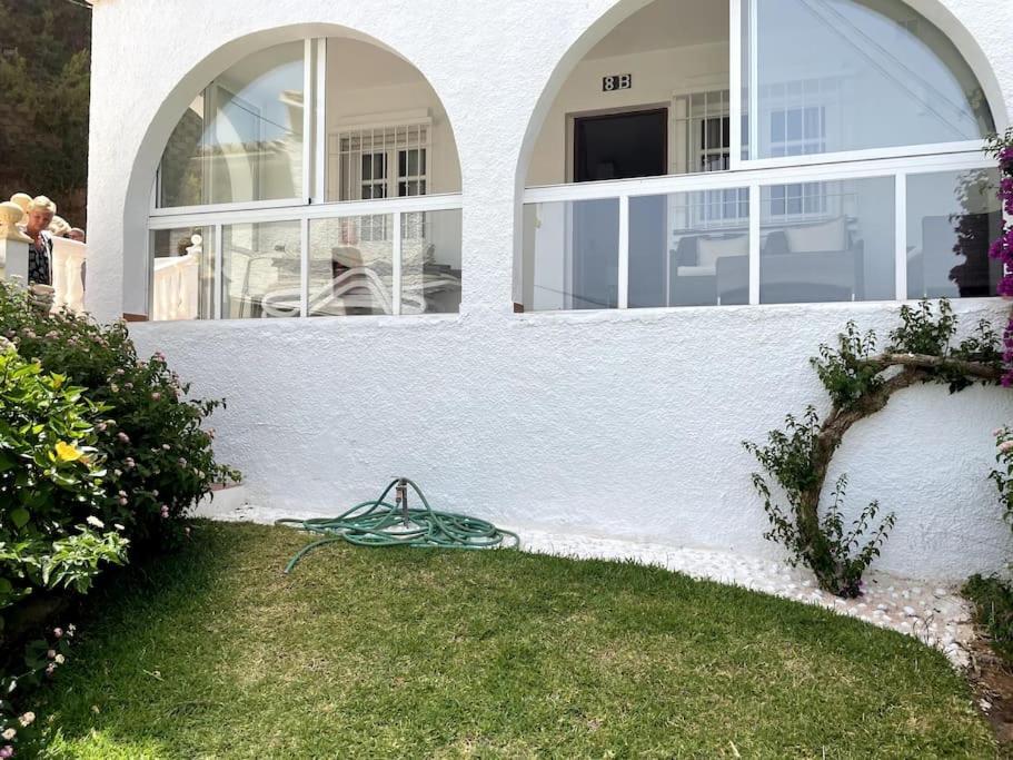 Appartamento lux 2 kmr app Stella Blanca met zwembaden airco en zeezicht Fuengirola Esterno foto