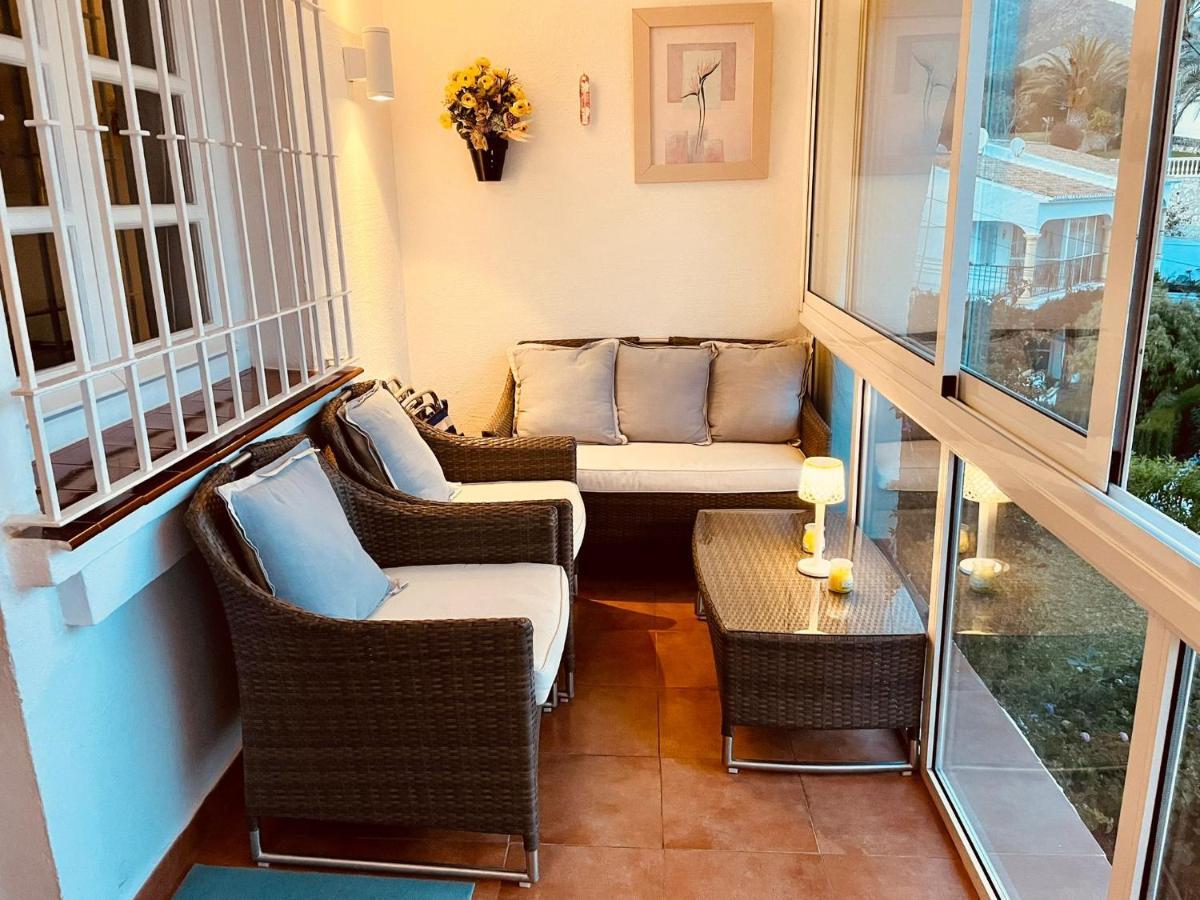 Appartamento lux 2 kmr app Stella Blanca met zwembaden airco en zeezicht Fuengirola Esterno foto